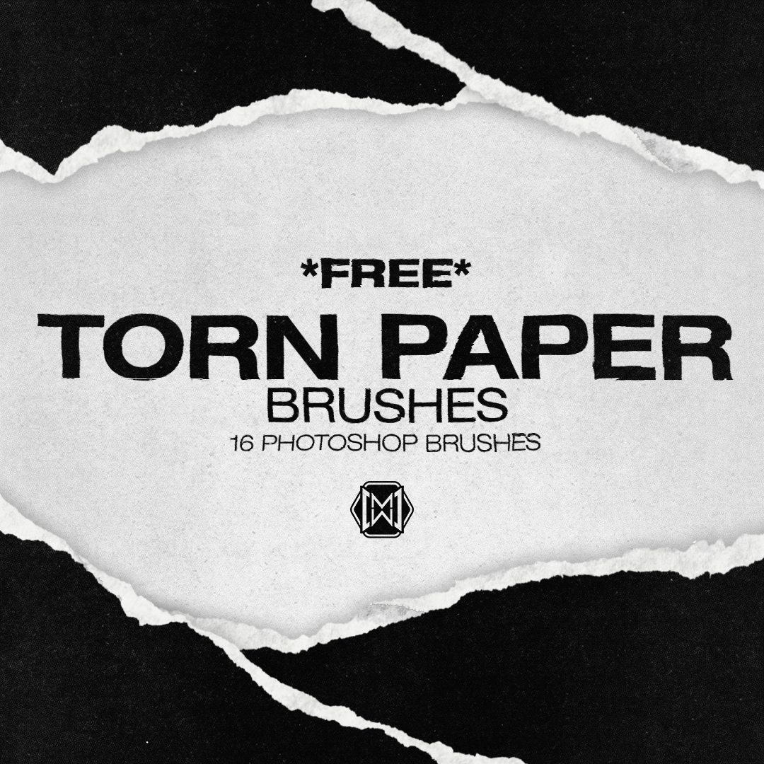 torn paper brush photoshop download