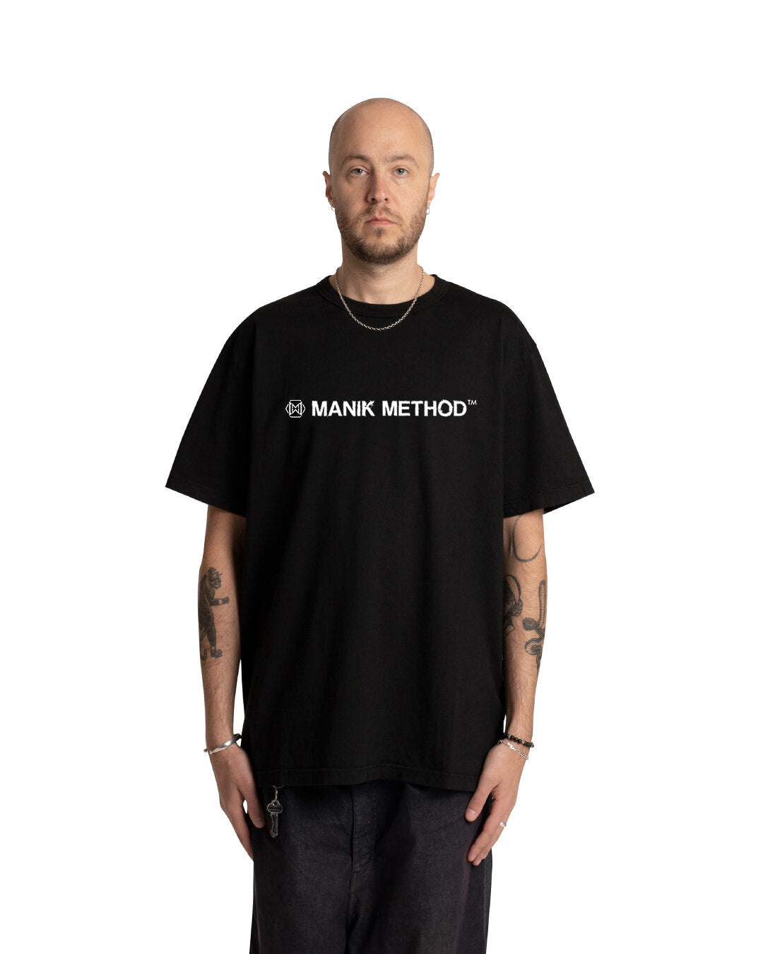 Manik Method Black T-Shirt Front